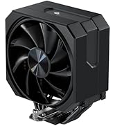 AMD/Intel CPU Cooler with 120mm Fan - 4x6mm Heat Pipes, 6.1'' Height, 1650Rpm, Compatible with AM...