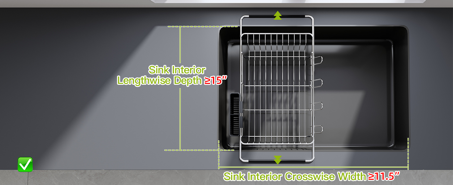 farmhouse compact tier extendable 15 1 deep plates sink? best fit wire dishrack cocina a 10 narrow