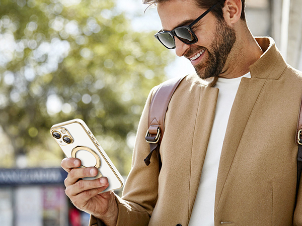 Case for iPhone 13 Case with Ring Stand, Ring Holder Magnetic Kickstand