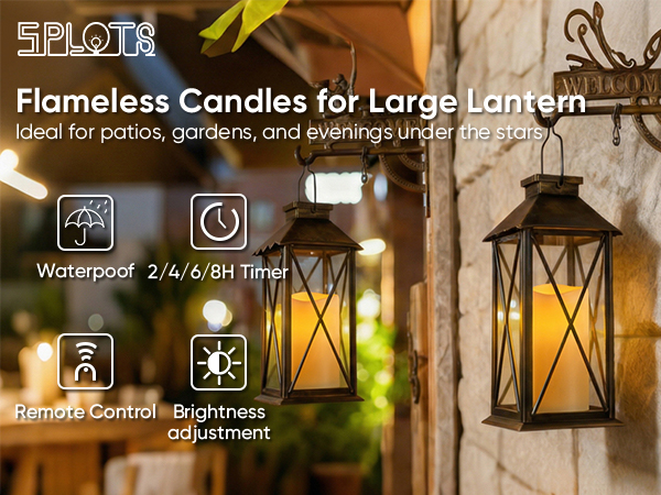 small candle for latern