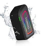 TENMIYA Portable Bluetooth Speaker: IPX7 Waterproof, 105db Loud Sound, Deep Bass, Bluetooth 5.3, ...