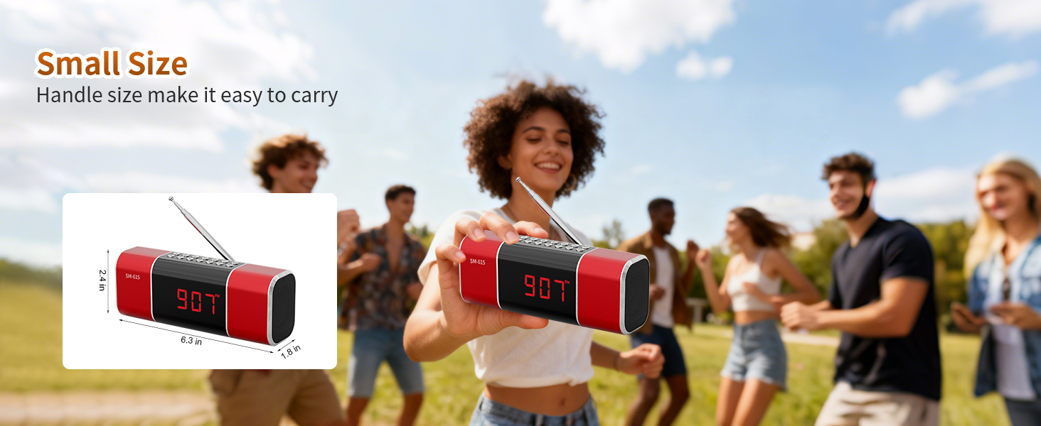 FM Radio Bluetooth Speaker