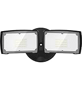 LEPOWER 3000LM Flood Light Outdoor, Switch Controlled LED Security Light, 28W Exterior Lights wit...