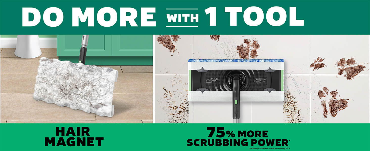 hair magnet quick clean hair shedding lint dirt scrubber wet or dry