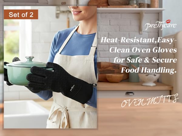 oven mitts heat resistant