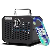 PowerScale Ozone Generator 60,000 mg/h OZA1 Ozone Odor Eliminator Portable Ozone Machine Odor Rem...