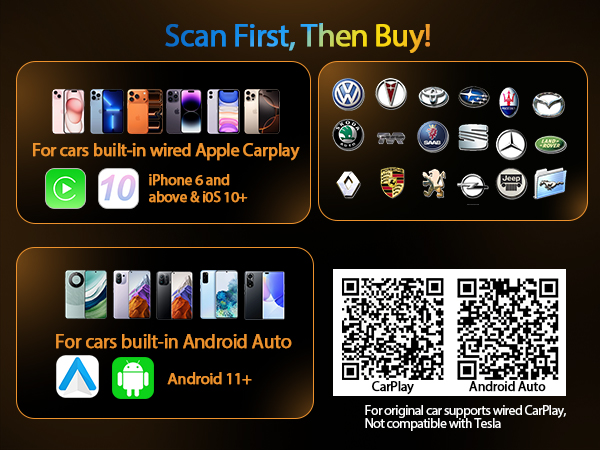 car play android auto wireless adapter
