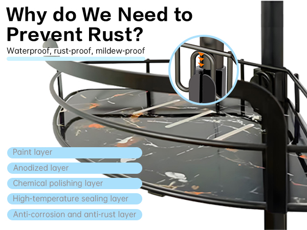 4-Tier Bathroom Organizer