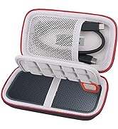 Lacdo Hard Carrying Case for SanDisk Extreme Portable External SSD SDSSDE60 SDSSDE61 250GB 500GB ...