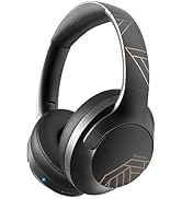 PowerLocus Bluetooth Headphones Over Ear, 50H Playtime with 4 EQ Modes Wireless Headphones with M...