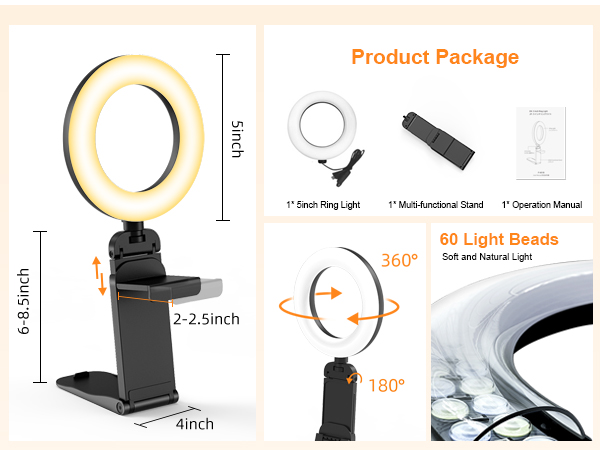small ring light