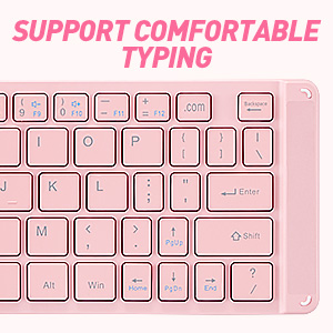 Foldable Mini Rechargeable Bluetooth Keyboard and Mouse Combo,