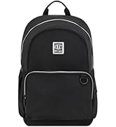 Champion Venice Laptop Backpack in Crinkle Nylon with Padded Adjustable Straps, Water Bottle Pock...