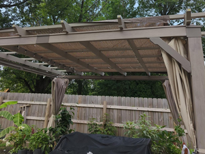 pergola shade cover