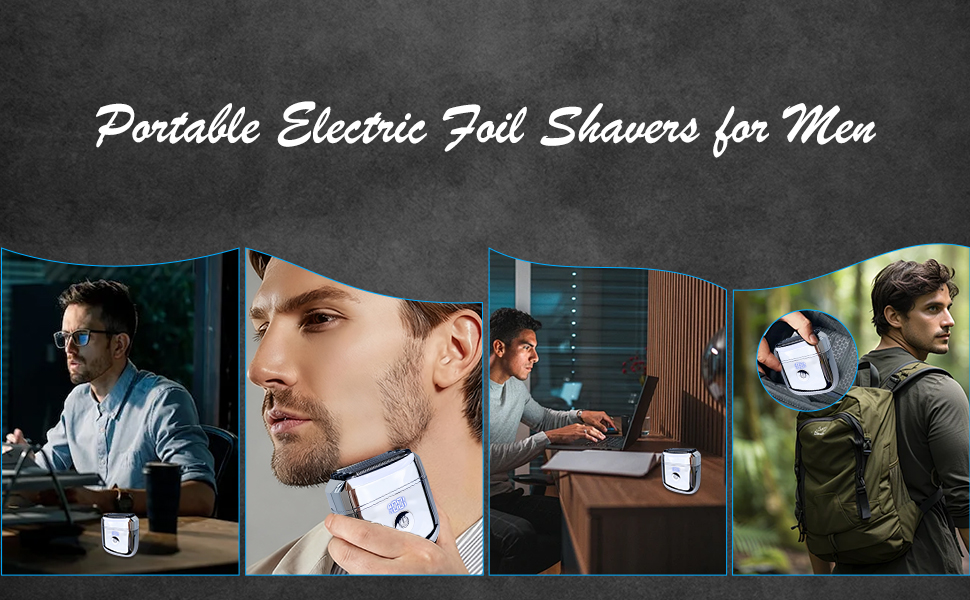 Portable Electric Foil Shawers for Men