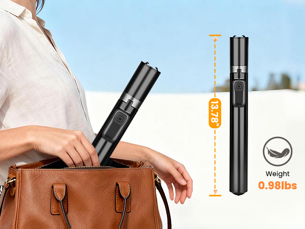 lightweight and portable phone tripod