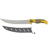Smith’s 8” Boning Fillet Knife 51062 - 400 Series Stainless Steel Blade - Non-Slip Soft Grip Hand...