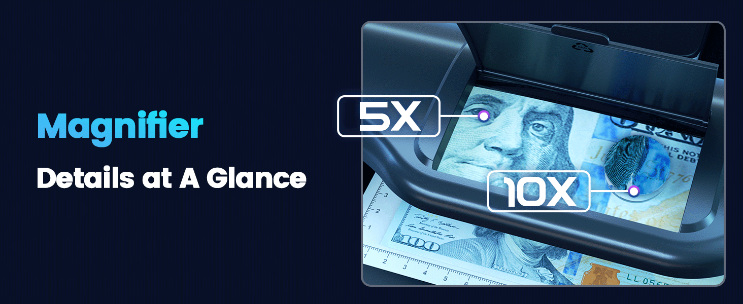 counterfeit money detector light