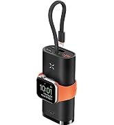 VIYISI Portable Charger for Apple Watch, 10000mAh Power Bank 20W PD Fast Charging Battery Pack fo...