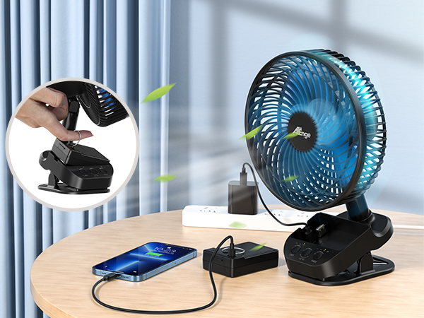 rechargeable fan
