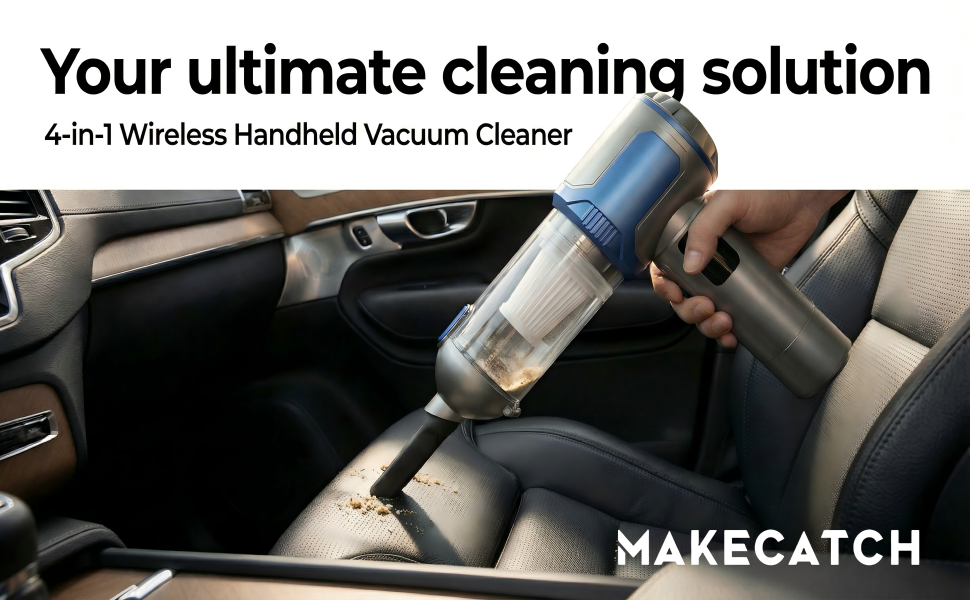 makecatch Handheld Car Vacuum Cleaner