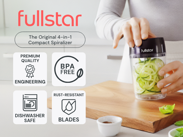 Fullstar compact spiralizer 