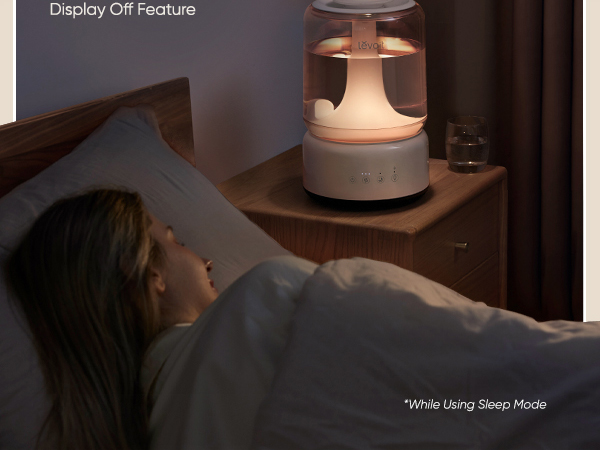 Enjoy night with whisper-quiet operation