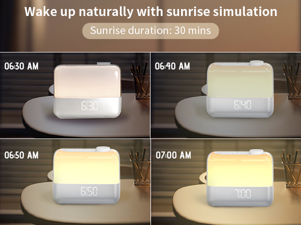 sunrise alarm clock