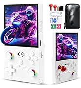 UYTGXEN XF40V Retro Handheld Game Console with 2*Detachable Long Joysticks, 4.0-Inch HD IPS Scree...