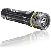 JatureClets Diving Flashlight, MK-05 100m/325ft Underwater 1000 Lumen Diving Torch, 3 Modes Under...