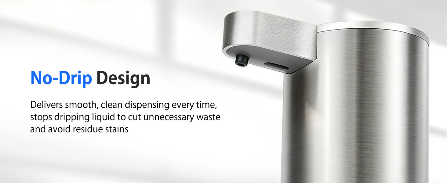 No-Drip Design | Zero Liquid Waste