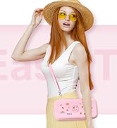 Younik Switch 2 Accessories Bundle, 15 in 1 Pink Switch 2 Accessories Kit for Girls Include Switc...