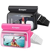 Rynapac IPX8 Waterproof Fanny Pack, [Up to 8.5"] Waist Bag for Women, Floating Phone Pouch Dry Ba...