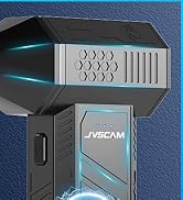 JVSCAM Compressed Air Duster - Electric Air Duster with Brushless Motor - 3 Gear Adjustable Cordl...