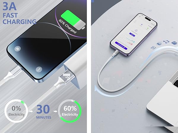 short iphone charger