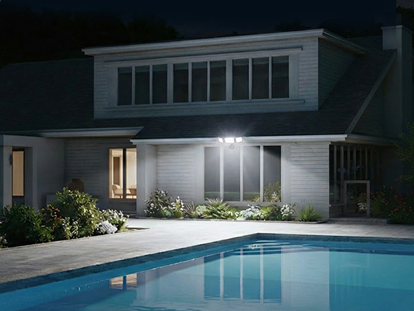 motion sensor light for pool