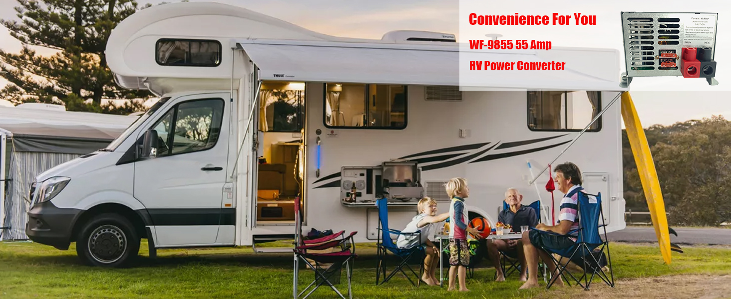 WF-9855 55 Amp RV Power Converter