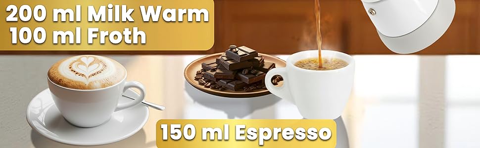 electric moka pot espresso maker cafetera eléctrica para café cubano espresso with milk frother