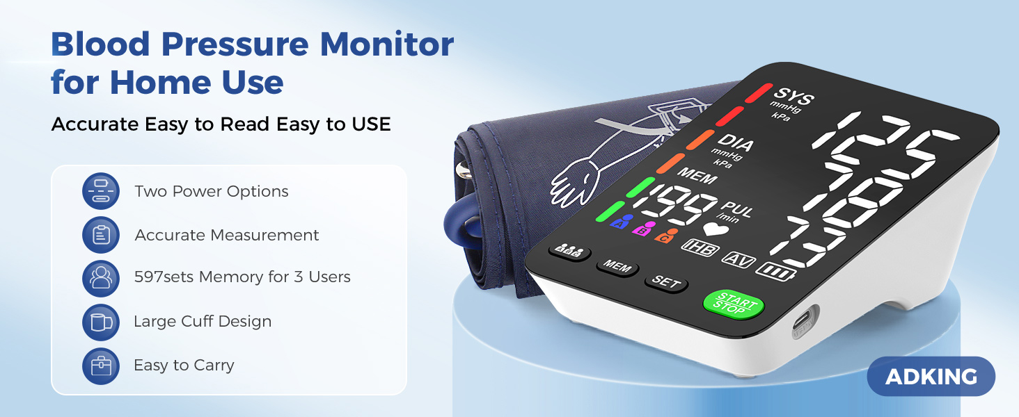 blood pressure monitor for home use