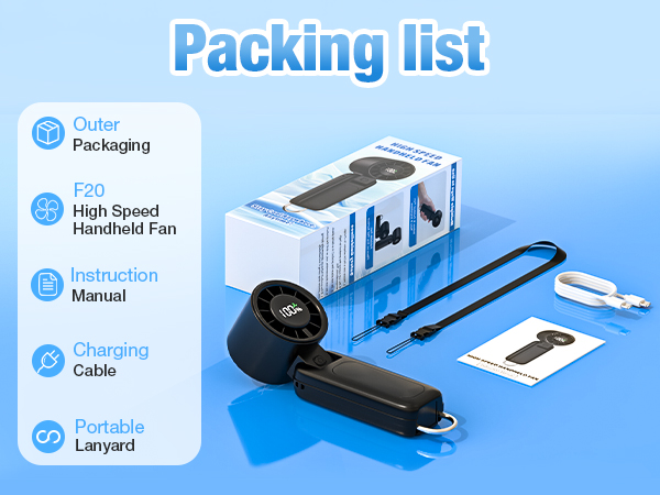 mini fan handheld