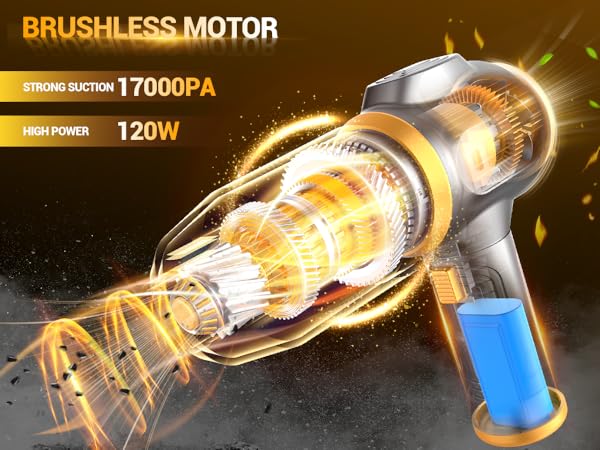 Car Vacuum Portable Cordless