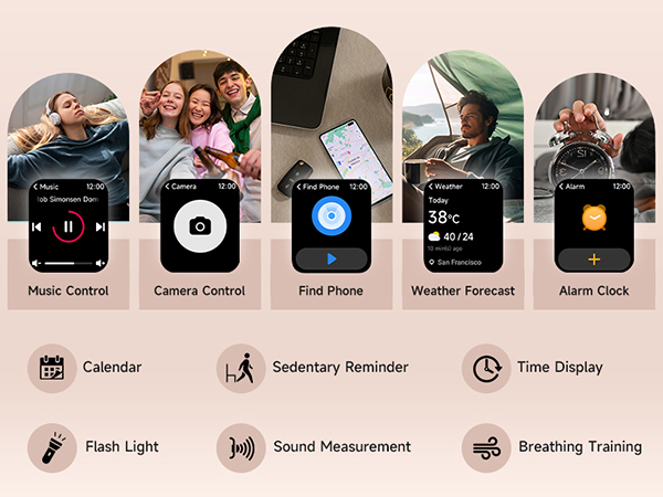 Gydom Smart Watches for Women Android &amp;amp;amp; iPhone, Activity Fitness Tracker with 110+ Sports Modes