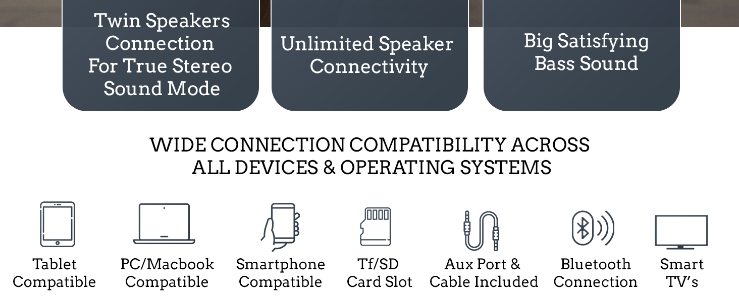 Bluetooth Speaker Set