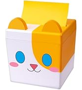 Dormercy Pop-up Notes Dispenser, 3x3 in, Magnetic Design, Cute Cat, Large Capacity (Patent Regist...