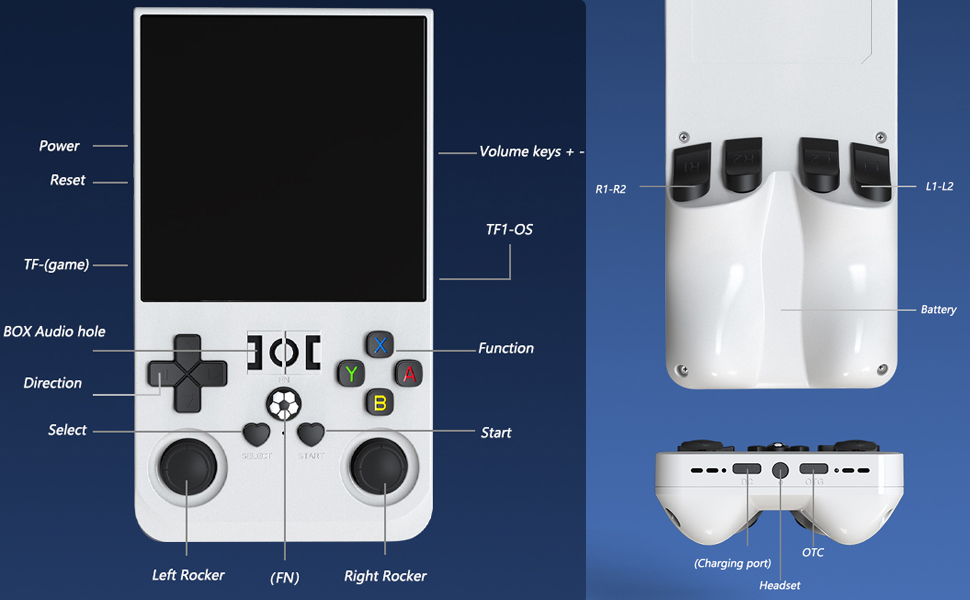 hand held game console