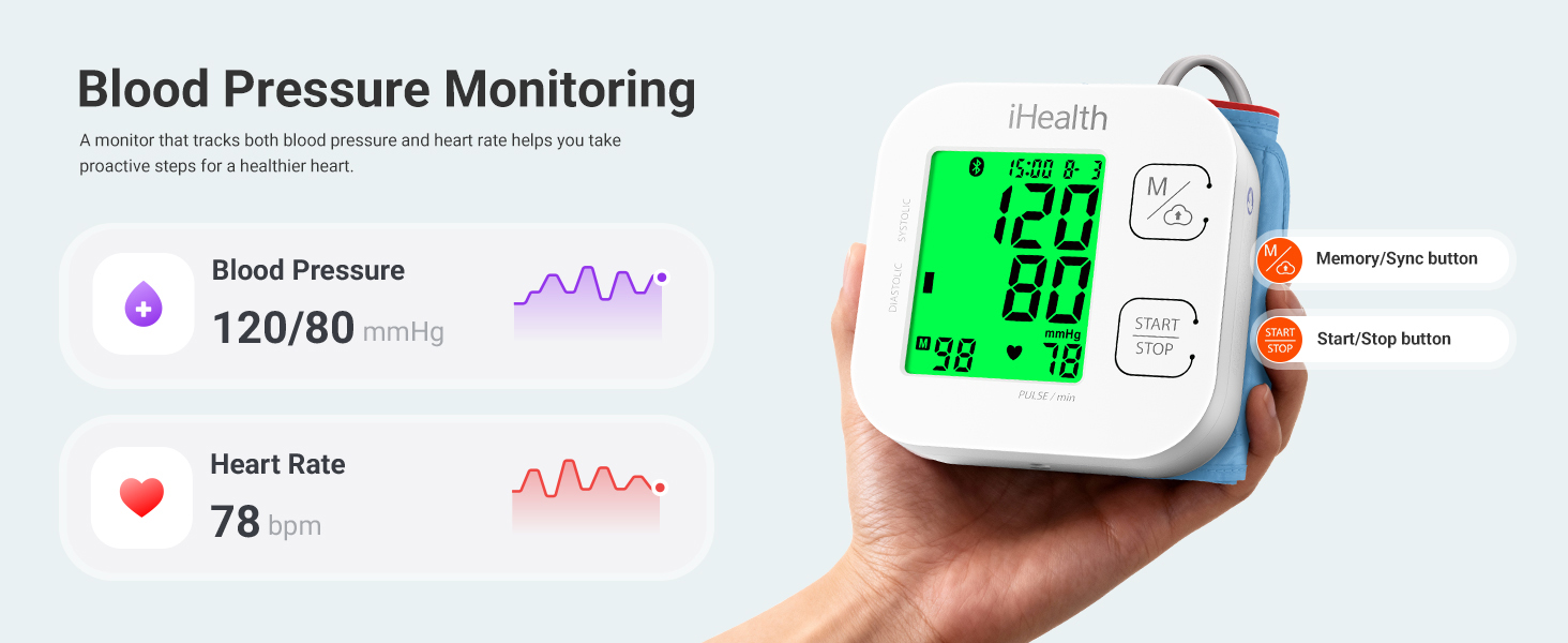 Bluetooth Blood Pressure Machine
