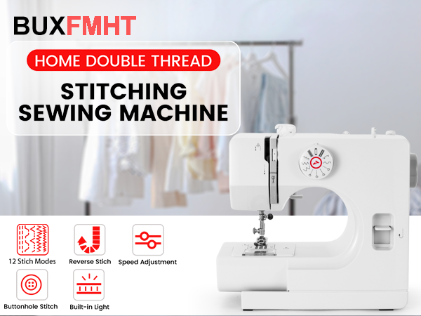 Sewing Machine, Mini Sewing Machine, Electric Portable Sewing Machine for Beginners