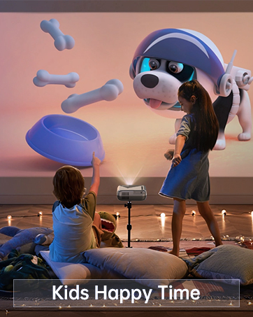 Projector with WiFi and Bluetooth