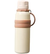 Ratrabas 22oz Insulated Water Bottle, Tumblers for Women, Slim Water Bottle, Leak Proof Water Bot...