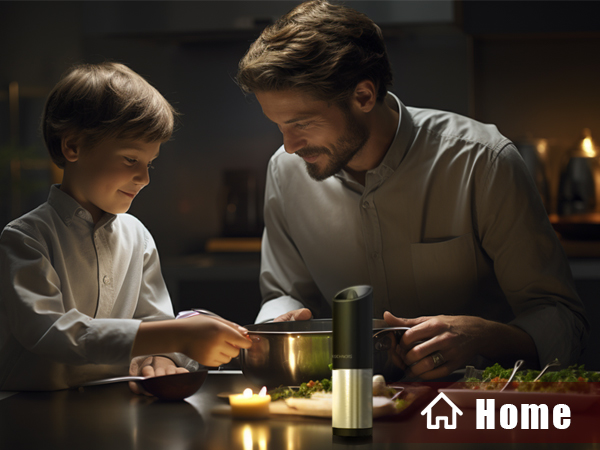 Pepper grinder for home use